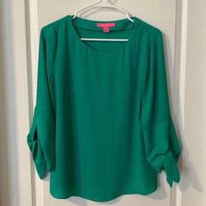 Lilly Pulitzer 3/4 sleeve top